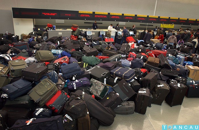 Mỗi năm có khoảng 26 triệu hành lý bị thất lạc trên toàn thế giới