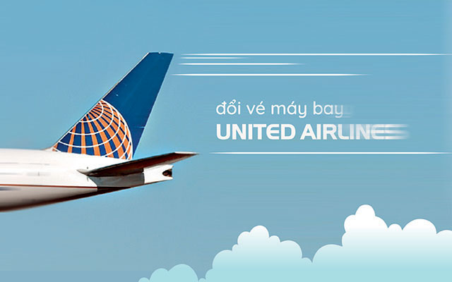 Đổi vé máy bay United Airlines